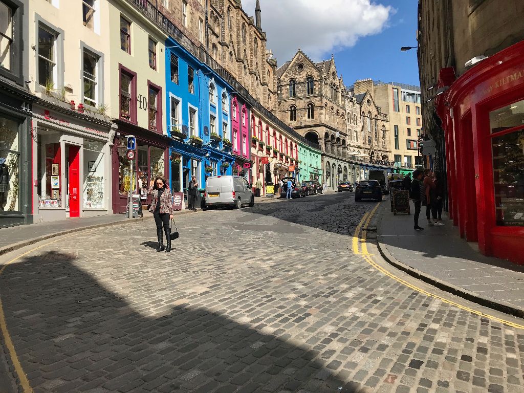 Victoria St, Edinburgh, Harry Potter