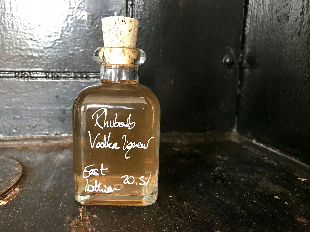 Rhubarb Vodka, Demijohn, Edinburgh