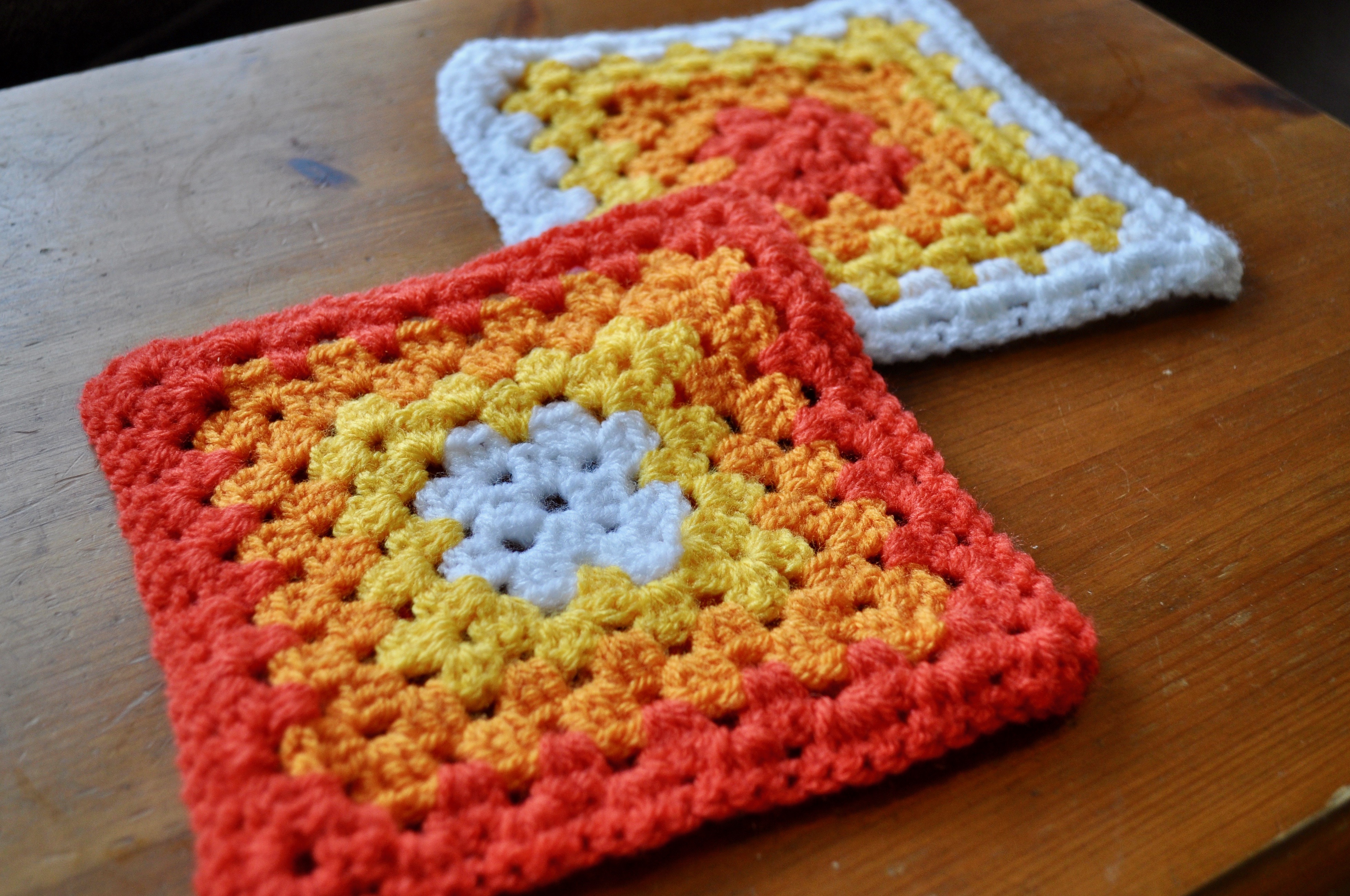Granny Square Blanket Crochet